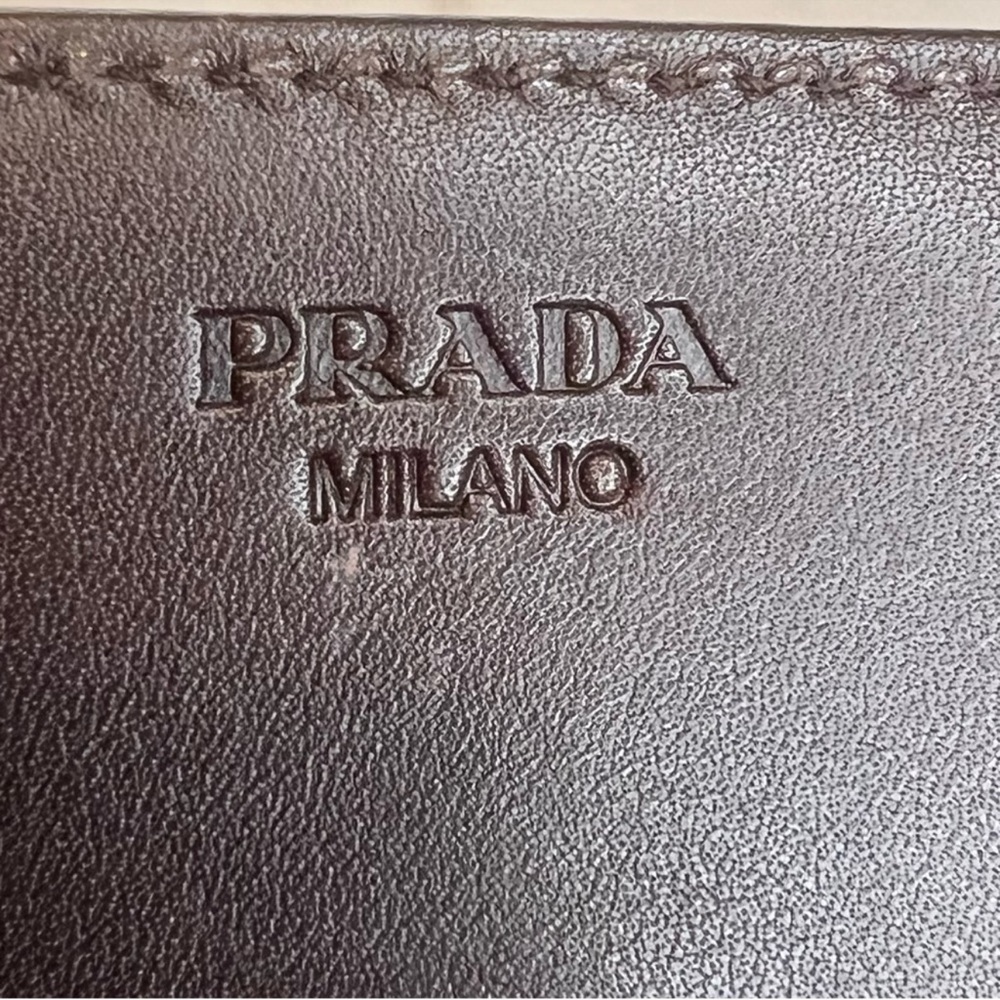 PRADA JACQUARD LONG WALLET - Picture 5 of 6